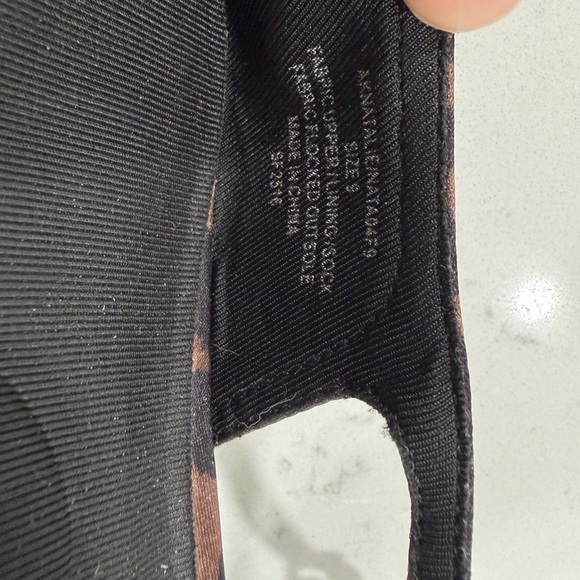 Anne Klein Leopard Print Slingback Heels - Picture 5 of 7